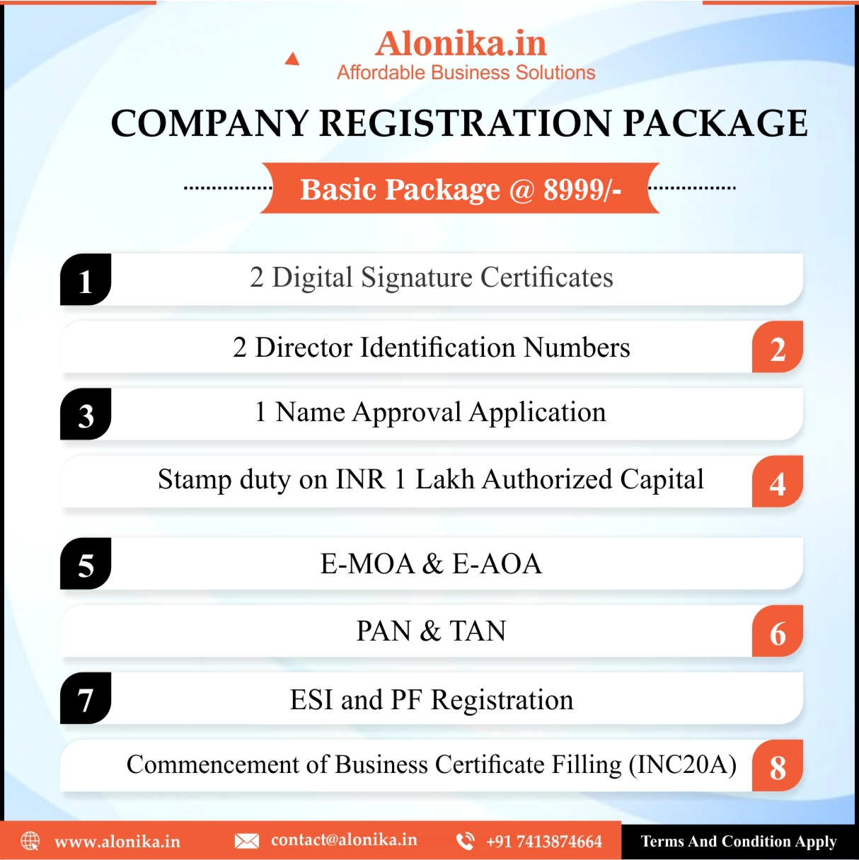 PRIVATE LIMITED COMPANY REGISTRATION IN BANGALORE​